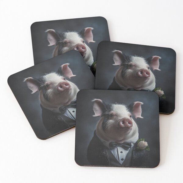 Item preview, Vegan Pig - Animal Art designed and sold by Chrisjeffries24.