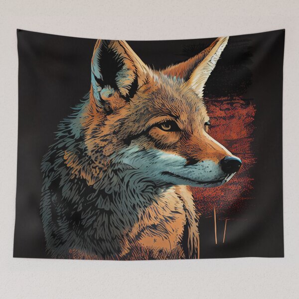 Item preview, Southwestern Scavenger Coyote designed and sold by mcmtdesigns.