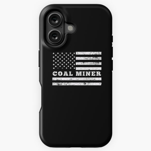 Item preview, Amerikanische Flagge Coal Miner USA designed and sold by GrandOldTees.
