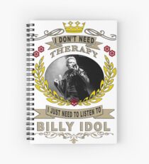 billy idol one love Spiral Notebook