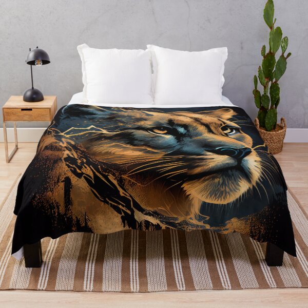 Item preview, Alpine King Mountain Lion designed and sold by mcmtdesigns.