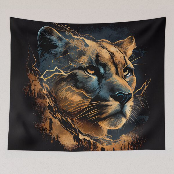 Item preview, Alpine King Mountain Lion designed and sold by mcmtdesigns.
