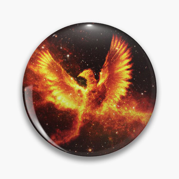 Item preview, Flaming Phoenix in Space designed and sold by Healio2.