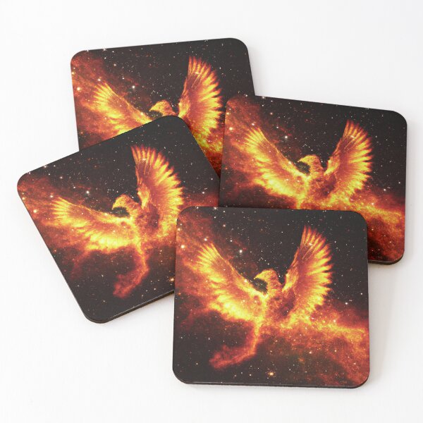 Item preview, Flaming Phoenix in Space designed and sold by Healio2.