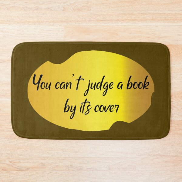 Item preview, You can't judge a book by its cover, Motivational quotes, positive words and inspirational sayings for encouraging to do the best in your life. designed and sold by Quotesgallery.