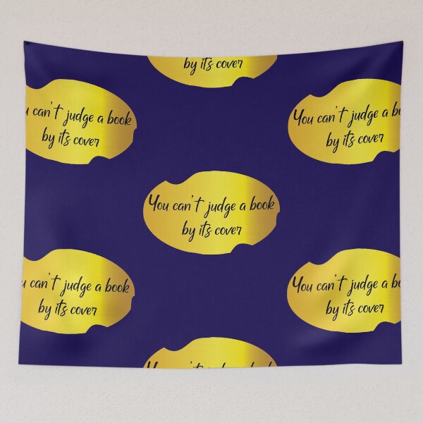 Item preview, You can't judge a book by its cover, Motivational quotes, positive words and inspirational sayings for encouraging to do the best in your life. designed and sold by Quotesgallery.