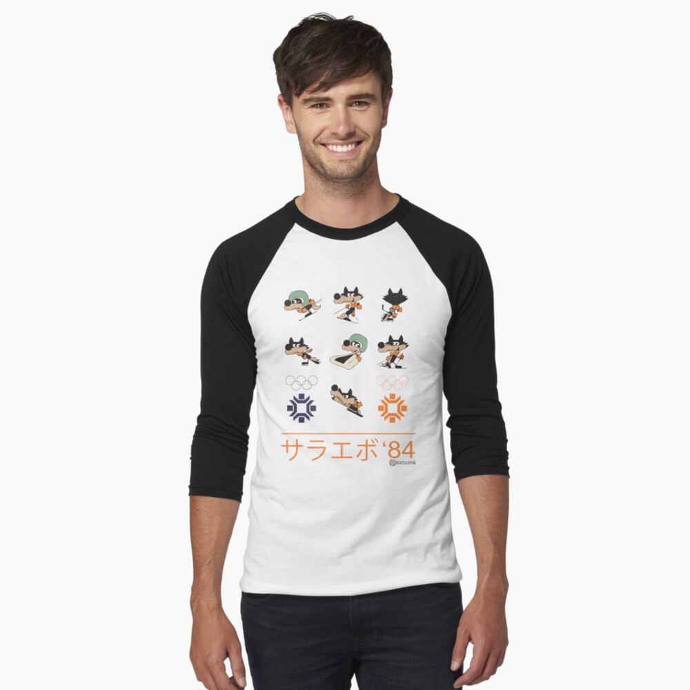 Item preview, Baseball ¾ Sleeve T-Shirt designed and sold by AmirKaragic.