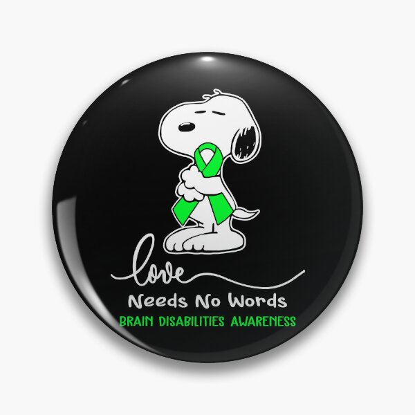 Item preview, Brain Disabilities Awareness - LOVE NEEDS NO WORDS designed and sold by Elise-Chapman.