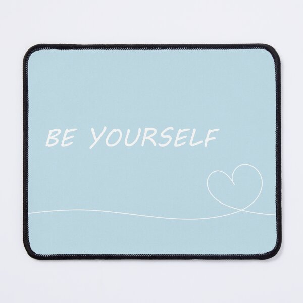 Item preview, Cute Be Yourself Blue Aesthetic designed and sold by GoodJobLola.