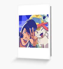 Space Dandy and Crew 2017 Greeting Card