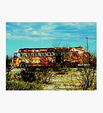 Old Bus Photographic Print