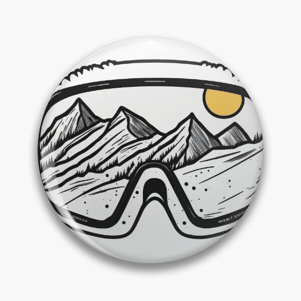 Item preview, Ski Goggles, Snowboard, Snowboarding Gifts designed and sold by SkiMountain.