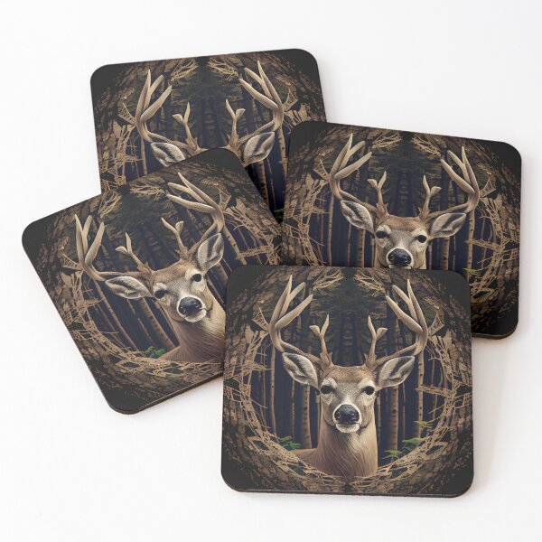 Artikelvorschau, Sylvan Stag White tailed deer entworfen und verkauft von mcmtdesigns.