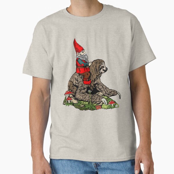 Item preview, Gnome Riding a Sloth designed and sold by ZugArt.