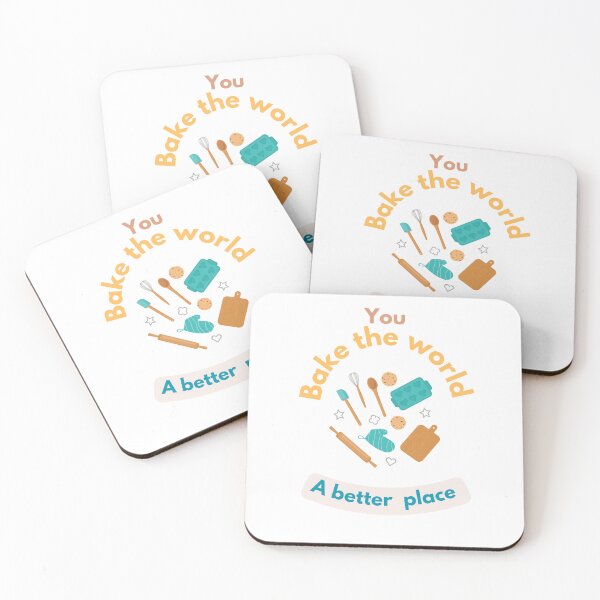 Item preview, You bake the world a better place designed and sold by Speckledfrog.