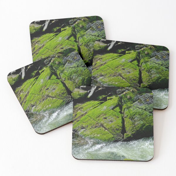Item preview, Green Moss on Rocks by Rapids designed and sold by dbvirago.