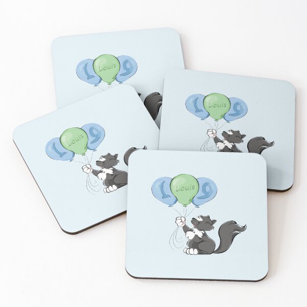 Item preview, Digital Art Hand-drawn. Fun Cat' Story. Happy Birthday Louis designed and sold by DigiPicStock.