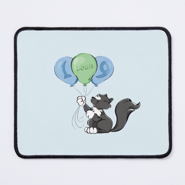 Item preview, Digital Art Hand-drawn. Fun Cat' Story. Happy Birthday Louis designed and sold by DigiPicStock.