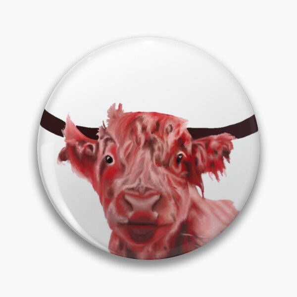 Item preview, Highland cow (fluffy cow) designed and sold by Quirkypieces.