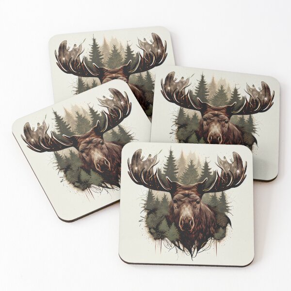 Item preview, Northern Wilderness Moose  designed and sold by mcmtdesigns.
