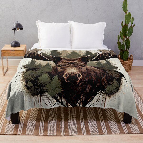 Item preview, Northern Wilderness Moose designed and sold by mcmtdesigns.