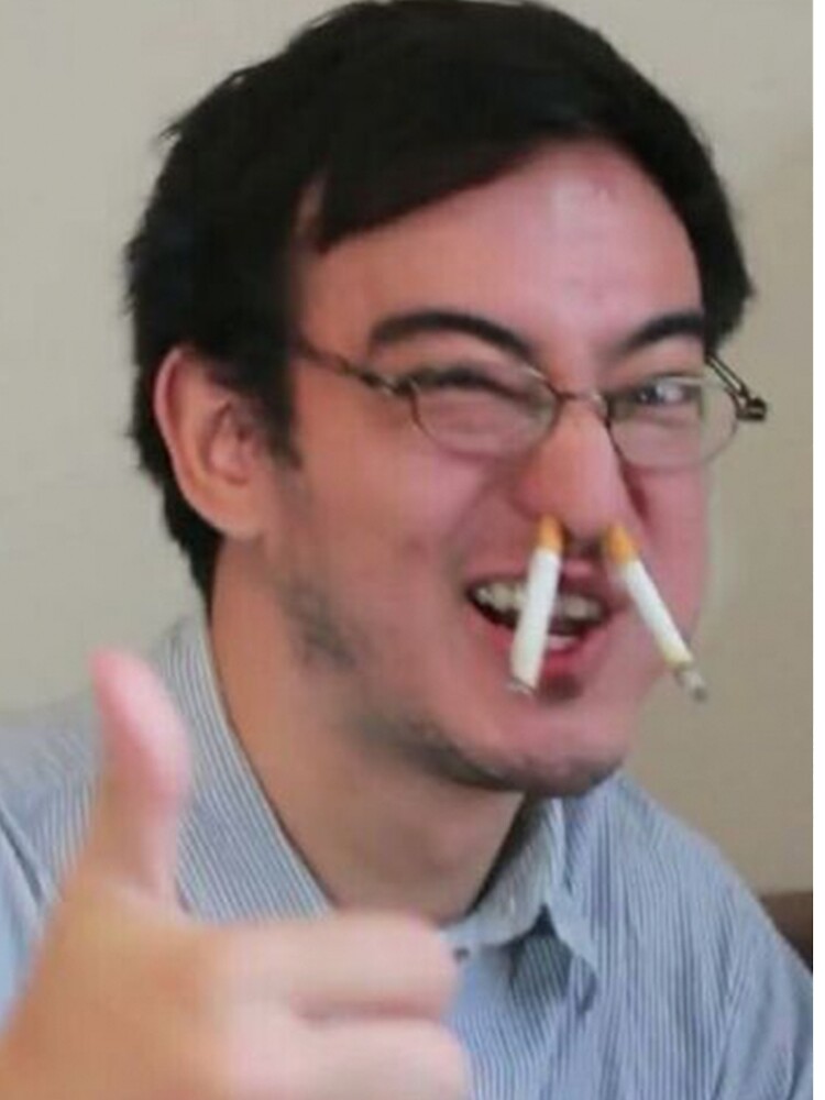 Filthy Frank - Thumbs Up Cigarettte by PenstareOutlet