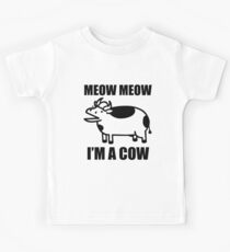 Meow, ich bin eine Kuh - ASDF Film aus Tomska Kinder T-Shirt