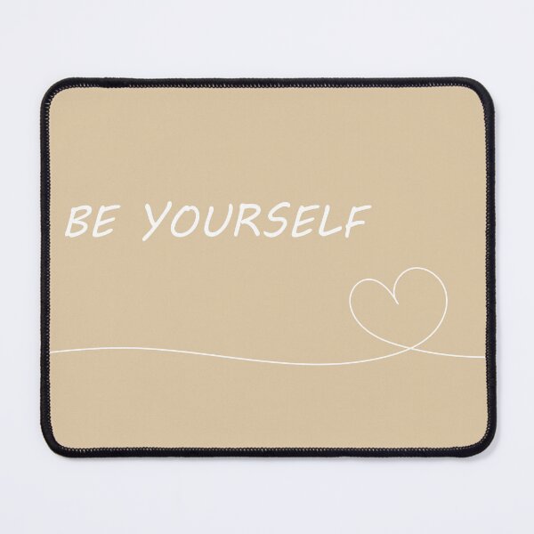 Item preview, Cute Be Yourself Brown Aesthetic designed and sold by GoodJobLola.