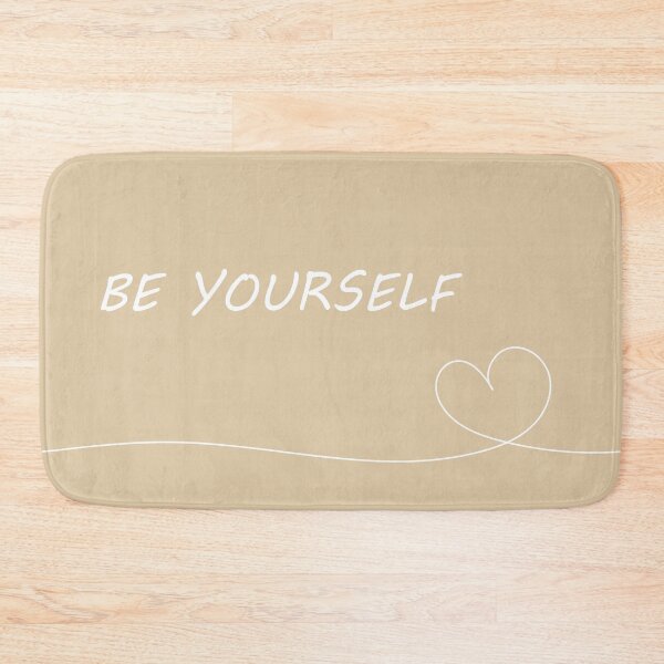 Item preview, Cute Be Yourself Brown Aesthetic designed and sold by GoodJobLola.