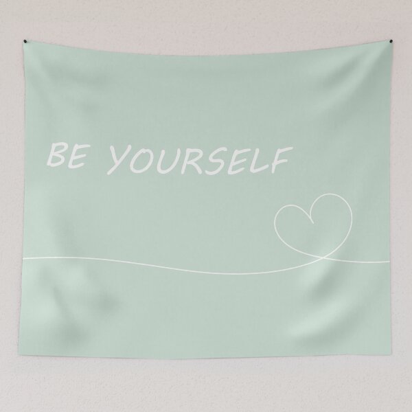 Item preview, Cute Be Yourself Mint Aesthetic designed and sold by GoodJobLola.