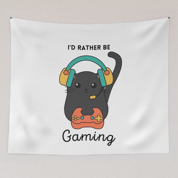 Item preview, Gaming Cat Design designed and sold by GamesR4Girls.