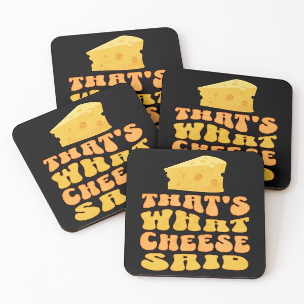 Item preview, That's What Cheese Said - Funny Cheese Pun - That's What She Said designed and sold by TheButtonCrew.
