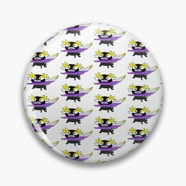 Item preview, NonBinary Axolotl (V14) designed and sold by SamIsWhat8.
