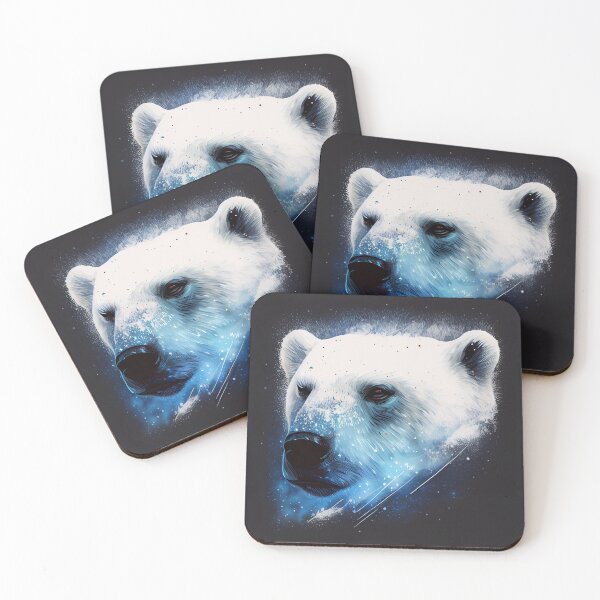 Item preview, Snowy Polar Bear Head designed and sold by mcmtdesigns.