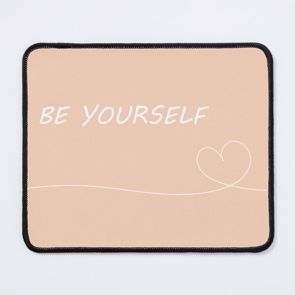 Item preview, Cute Be Yourself Peach Aesthetic designed and sold by GoodJobLola.