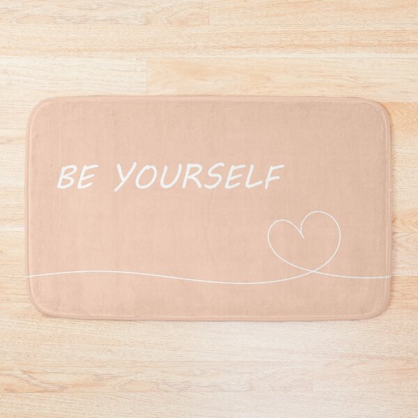 Item preview, Cute Be Yourself Peach Aesthetic designed and sold by GoodJobLola.