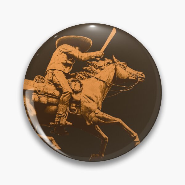 Item preview, Equestrian statue of Emiliano Zapata - on Brown designed and sold by boltjesdesign.