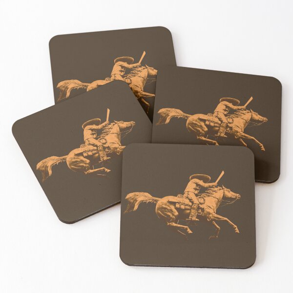 Item preview, Equestrian statue of Emiliano Zapata - on Brown designed and sold by boltjesdesign.