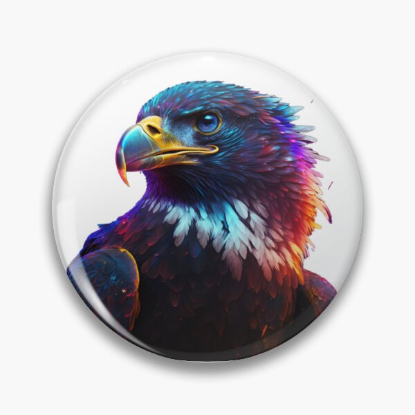 Item preview, Colourful and Beautiful Eagle - Art designed and sold by GloriousArtSKD.