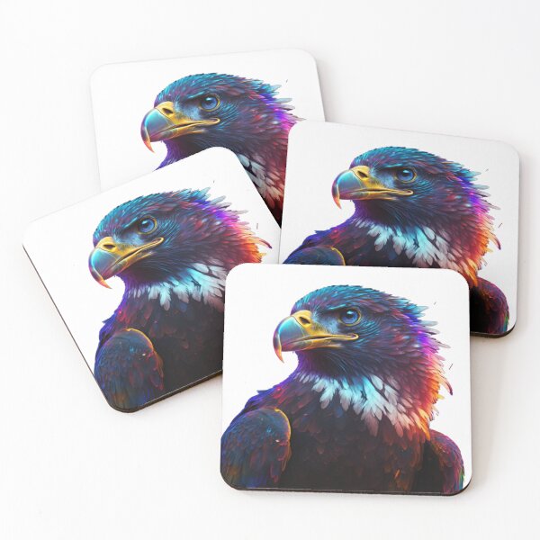 Item preview, Colourful and Beautiful Eagle - Art designed and sold by GloriousArtSKD.