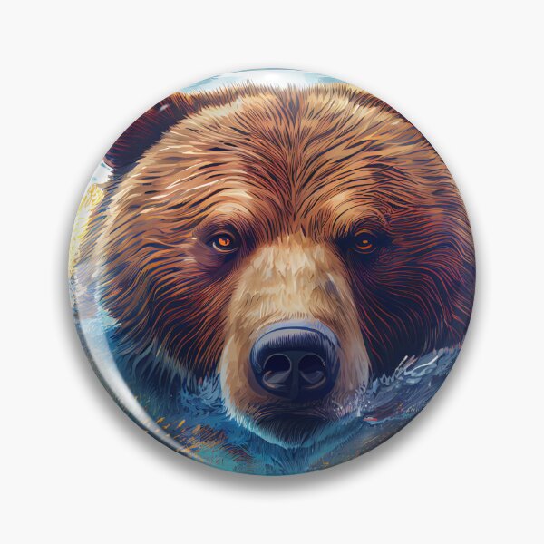 Item preview, The Mighty Bear in its Habitat designed and sold by mcmtdesigns.