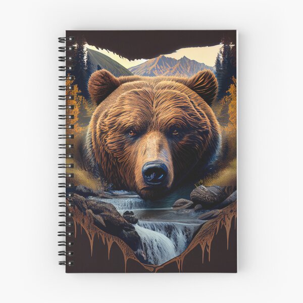 Item preview, Fierce Forest Guardian Bear designed and sold by mcmtdesigns.