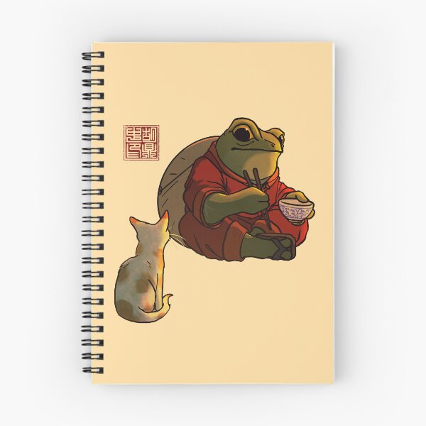 Item preview, A Frog and a Kitty designed and sold by DingHuArt.