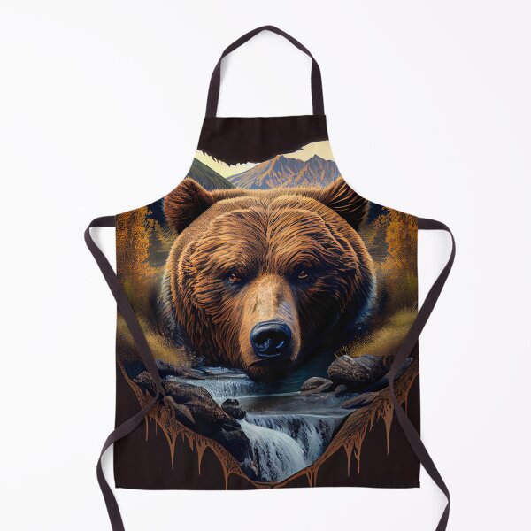 Item preview, Fierce Forest Guardian Bear designed and sold by mcmtdesigns.