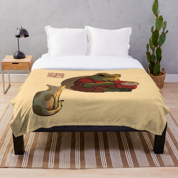 Item preview, A Frog and a Kitty designed and sold by DingHuArt.