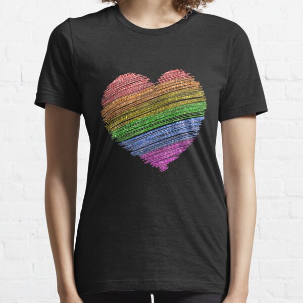 Rainbow Glitter T-Shirts | Redbubble
