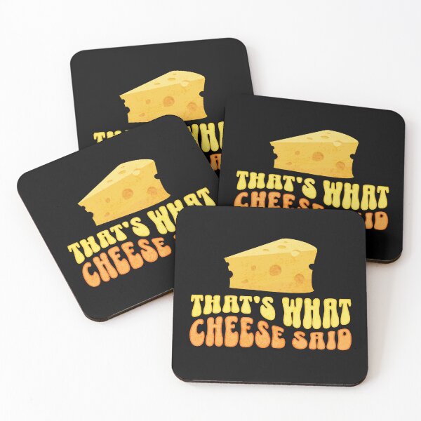Item preview, That's What Cheese Said - Funny Cheese Pun - That's What She Said designed and sold by TheButtonCrew.