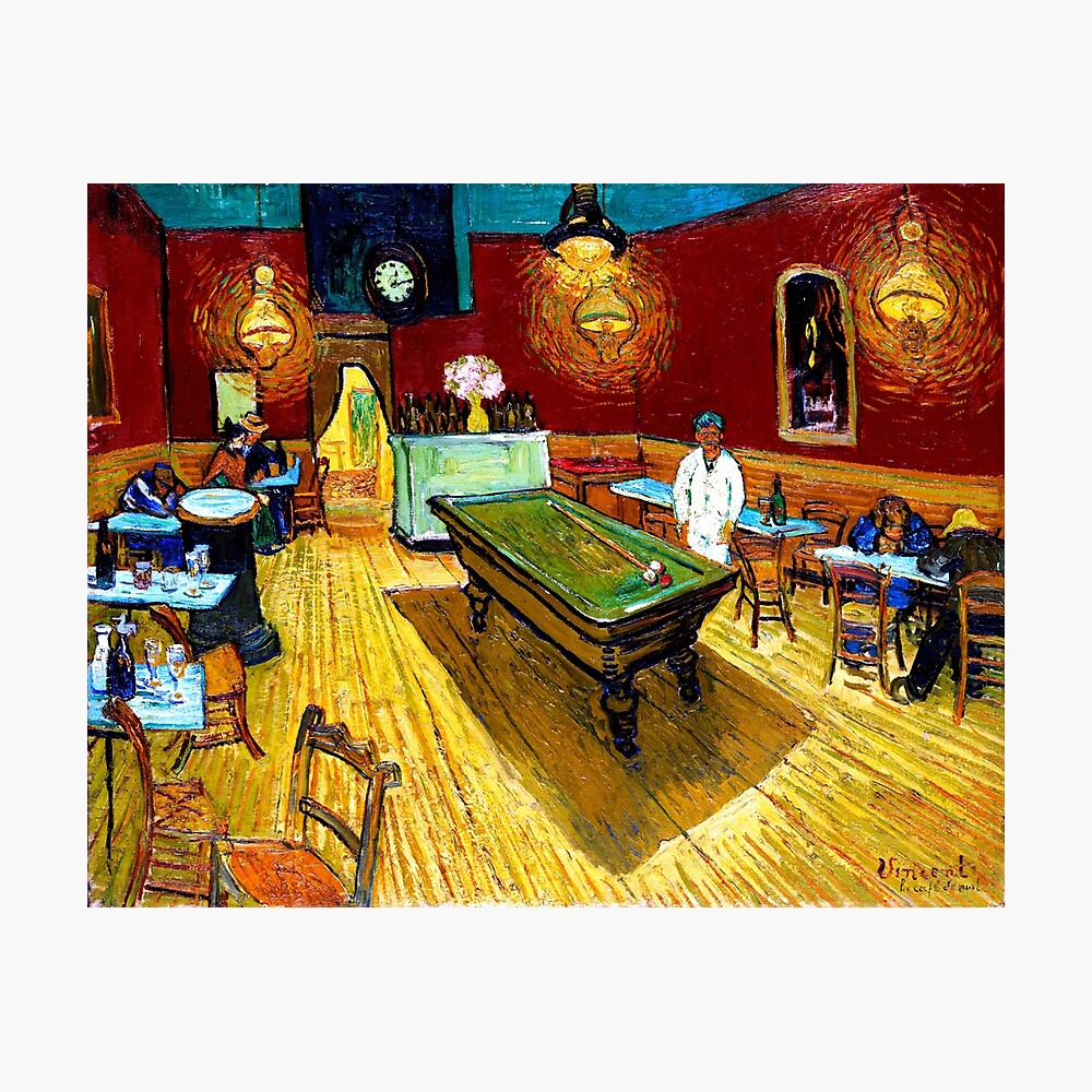 Expressionist Art The Night Cafe Le Café de Nuit Van Gogh/