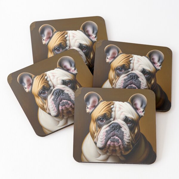 Item preview, Canine Majesty: Olde English Bulldog Portrait designed and sold by DavesDogShop.