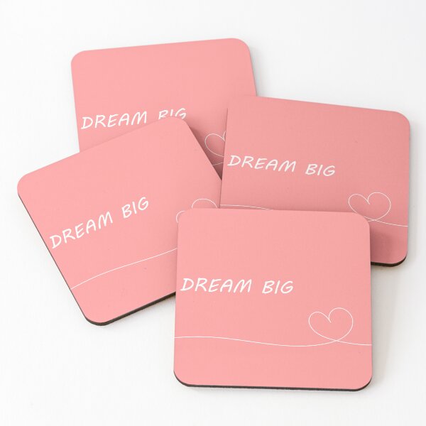 Item preview, Cute "Dream Big" Red Aesthetic designed and sold by GoodJobLola.